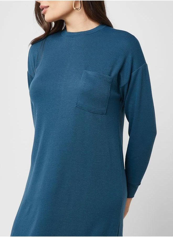 Refka by modanisa Pocket Front Dress