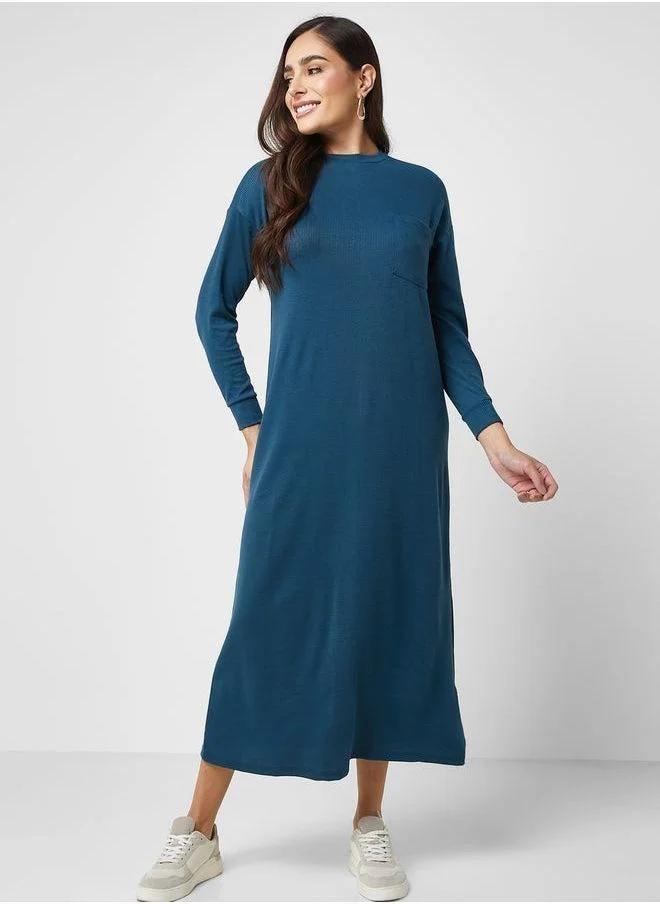 Refka by modanisa Pocket Front Dress