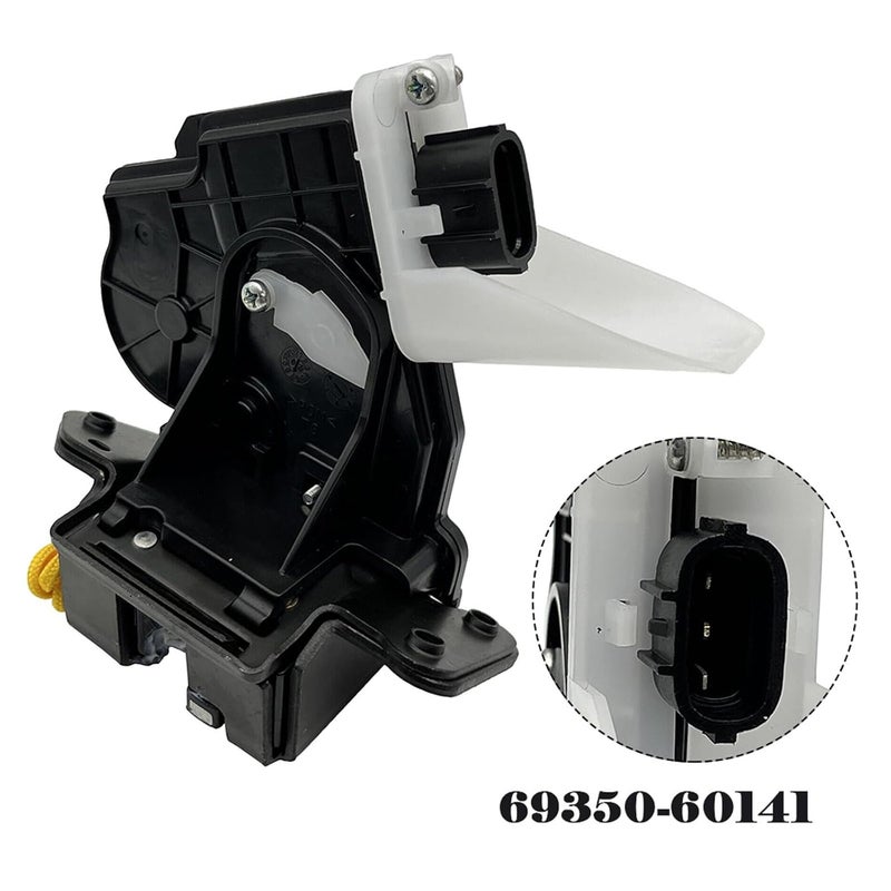 Tailgate Boot Lid Trunk Latch Actuator Fit for 69350-60141 6935060141 Luggage Compartment Lid Rear Handle with Lift Supports Light Latch Assembly Struts Shocks Car Part Latchs Trunk - Image 5