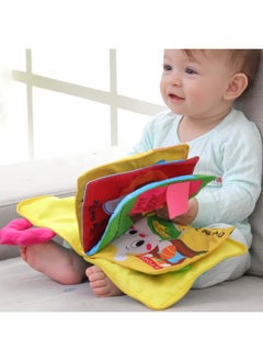 Generic Manufacturers Supply Baby Tear-free Early Education Cognitive Cloth Books With Ringing Paper Baby Enlightenment Early Education Cloth Books-Color:Cartoon Cloth Book  - Image 3