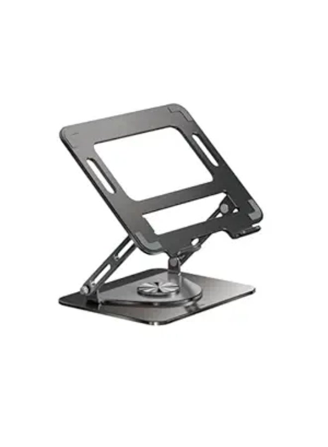 حامل لابتوب دوار 360° – قابل للتعديل وخفيف الوزن لراحة وتبريد أفضل - Image 1