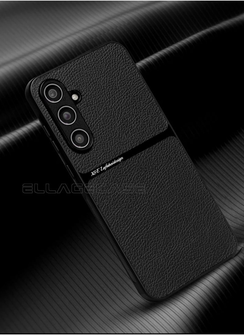 Business Class Case for Samsung Galaxy A55 5G, Ultra-Thin, Built-in Magnetic Plate, Wireless Charging, Shockproof, Full Camera Lens Protection