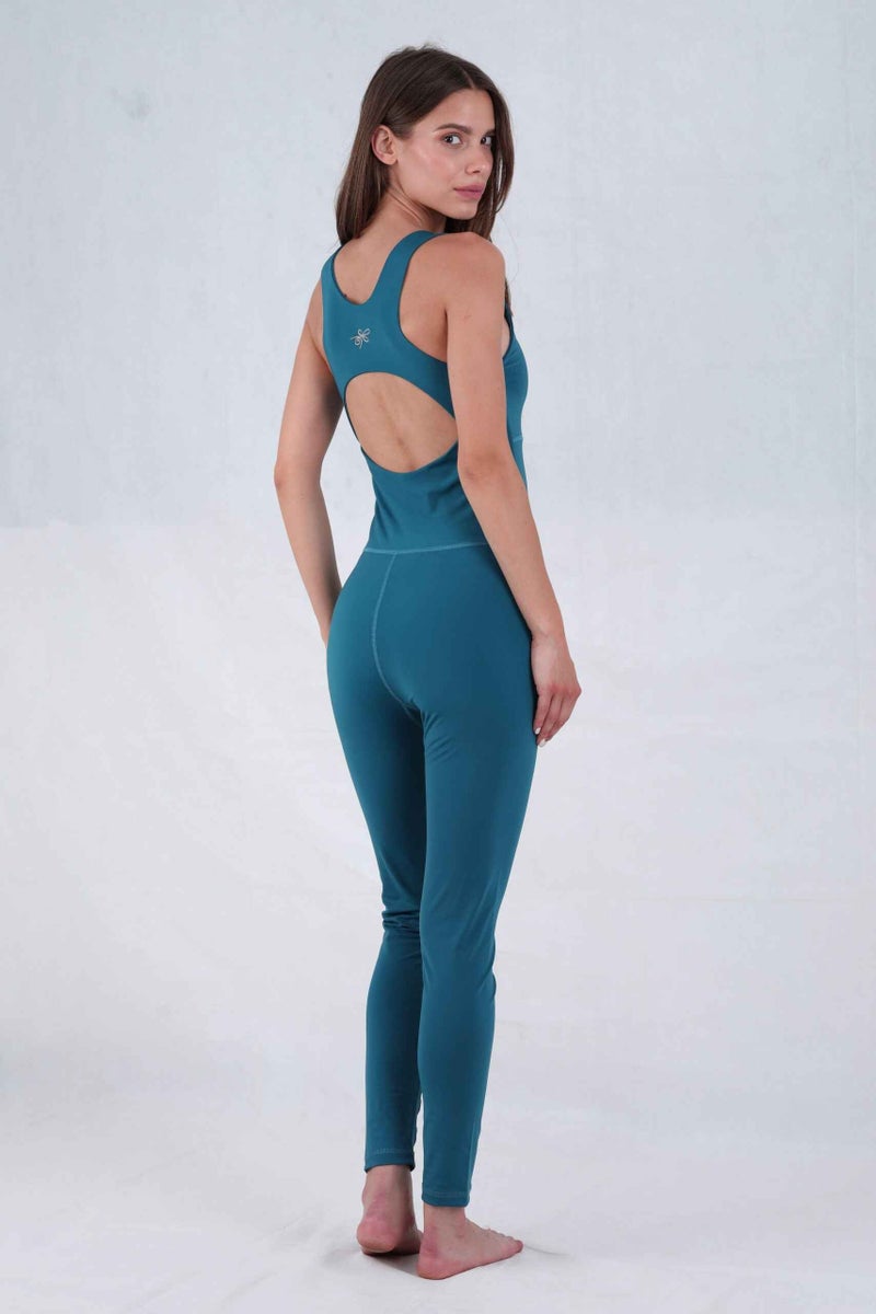 Libra Sport Motion Wave  Jumpsuit - Deep Lagoon - Image 2
