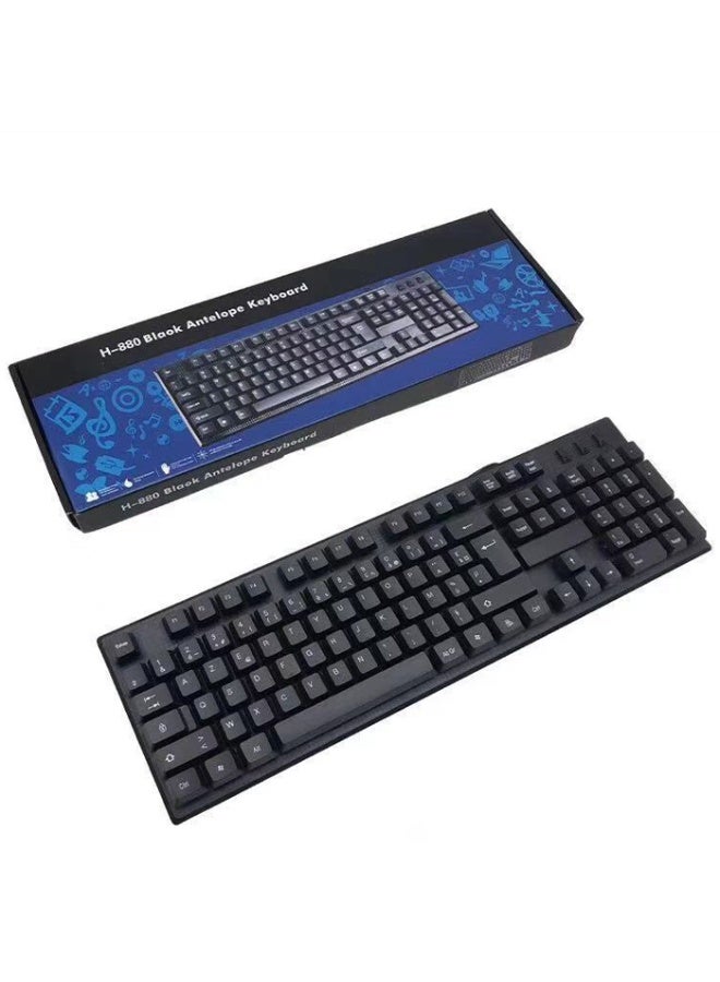 general Arabic Keyboard and Mouse Combo,Full Size Keyboard and Mouse for Work Office Home - Image 2