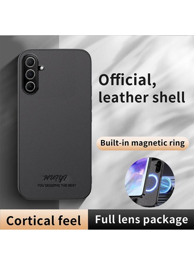 S-TOP Case For Samsung Galaxy A36 5G HUIYI Leather Magnetic Phone Case - Image 2