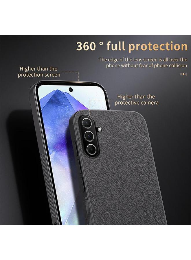S-TOP Case For Samsung Galaxy A36 5G HUIYI Leather Magnetic Phone Case - Image 4