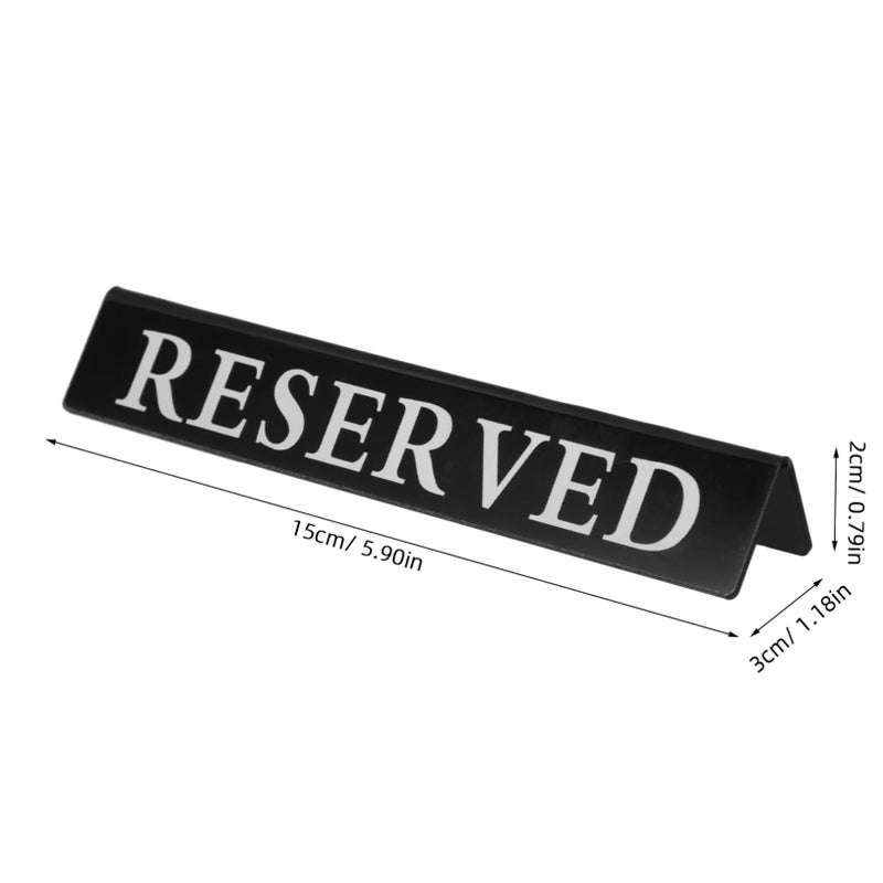 Elegant Reserved Seat Cards For Weddings Events And Banquets 3 Pack - Image 3