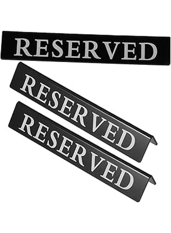 Elegant Reserved Seat Cards For Weddings Events And Banquets 3 Pack - Image 1