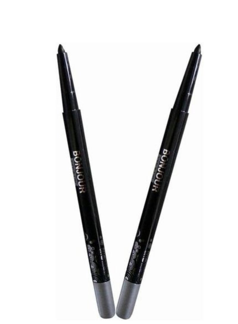 Waterproof black eyeliner pencil - super hold and an attractive touch that lasts all day - Image 3