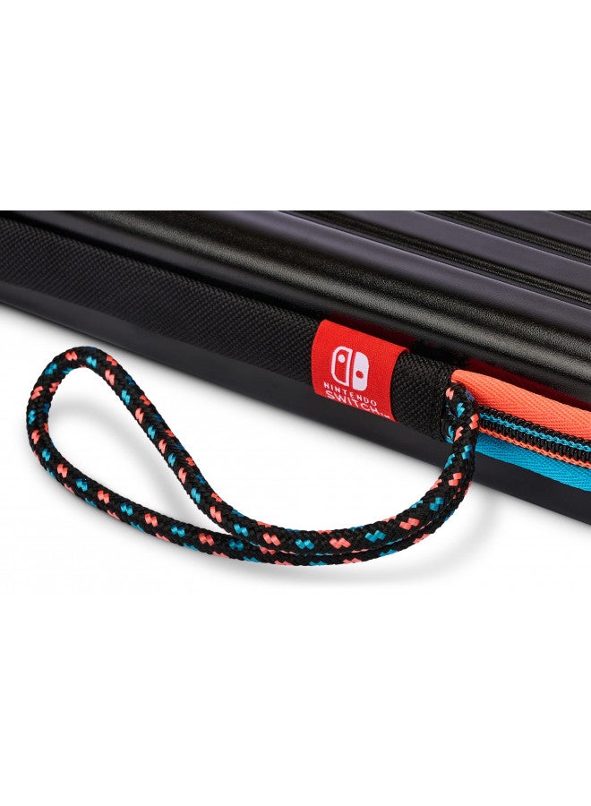 PowerA Slim Travel Pro Case for Nintendo Switch - OLED Model, Nintendo Switch and Nintendo Switch Lite - Red/Blue, Hard Shell, Protective Case, Gaming Case, Console Case - Image 4