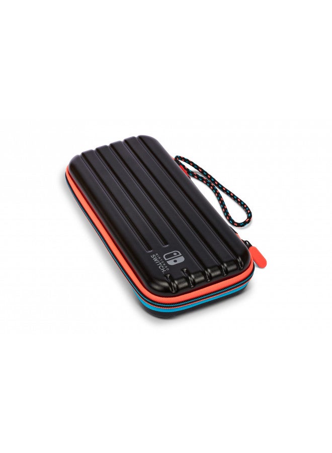 PowerA Slim Travel Pro Case for Nintendo Switch - OLED Model, Nintendo Switch and Nintendo Switch Lite - Red/Blue, Hard Shell, Protective Case, Gaming Case, Console Case - Image 3