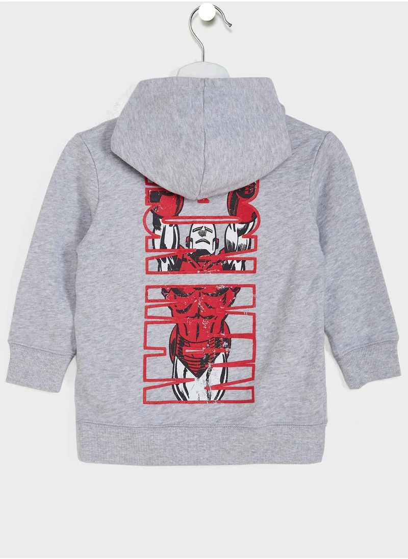 Cotton On Kids Iron Man Milo Hoodie