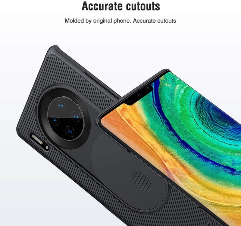 Nillkin Huawei Mate 30 Pro Case Cam Shield Series With Camera Slide Cover Mobile Phone Case Black - Image 3