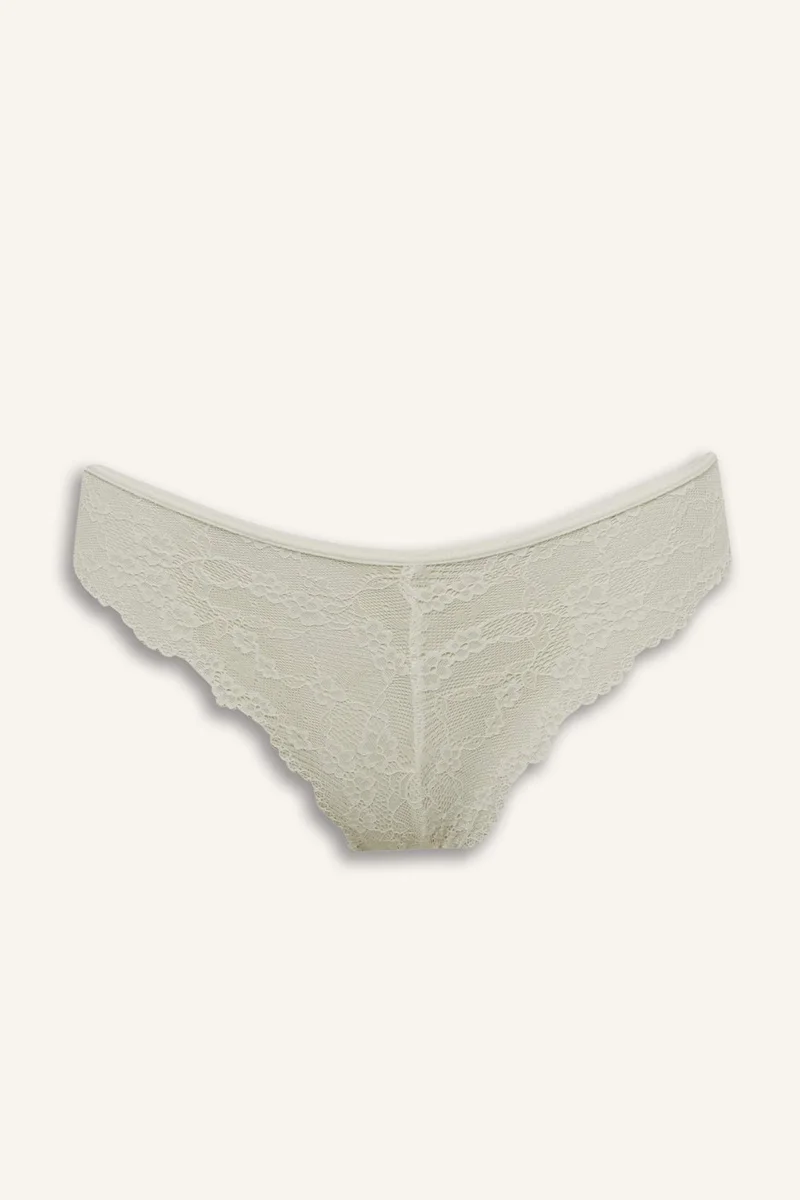 DeFacto Fall in Love Lace Brazilian Briefs
