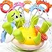 Sizobi Baby Bath Toys Rechargeable Turtle Bath Toy Sprinkler for Toddler with 5 Rings Bathtub Fountain Spray ToyPool Water Bath Toys for Kids Ages 13 Boys Easter Basket Stuffers Birthday Gifts - Image 3