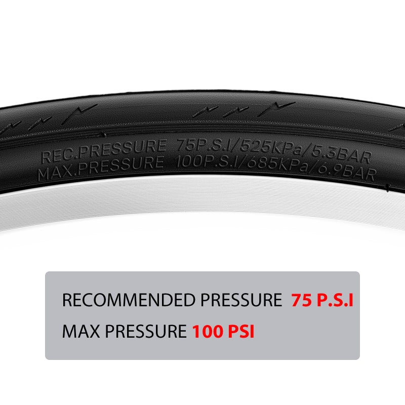 MOHEGIA Road Bike Tire 700Cx25C/25-622 mm Folding Bicycle Replacement Tire for On City Road Riding - Image 4