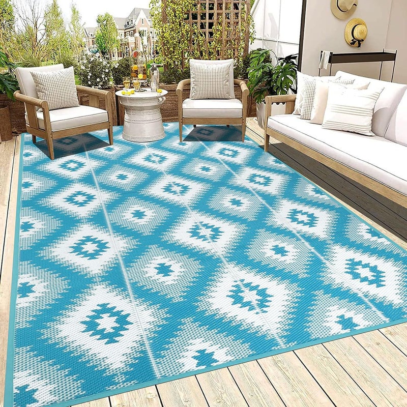 Huayang Camping Gear RV Floor Mat, PP Tube Woven Garden Mat, Anti-Aging & Moisture-Proof, Customizable for Outdoor Courtyard Lawns - Image 3