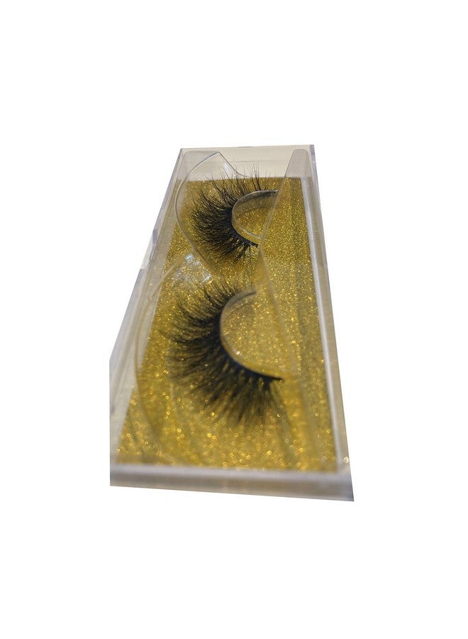 Alluring 3D Mink Lashes Reusable Strip 100% Siberian Mink Fur False Eyelashes Handmade Dramatic Look Cruelty Free Kr11 - Image 3