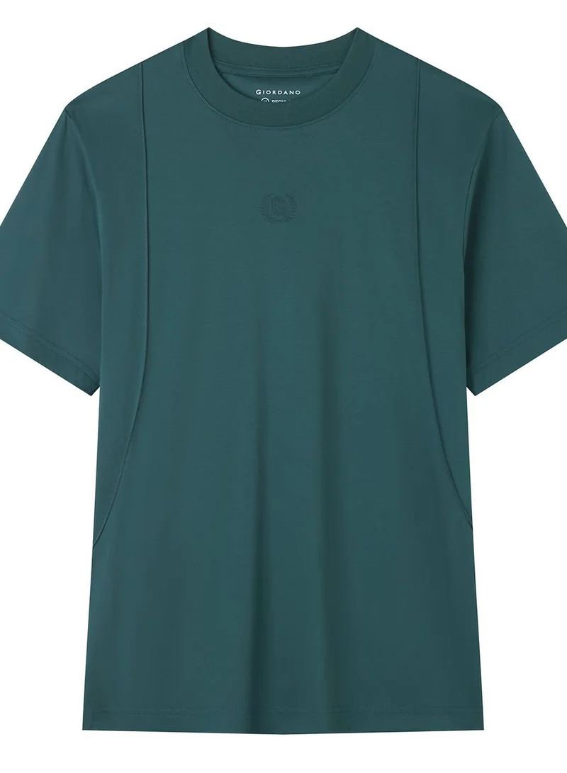 جيوردانو Men Regular Interlock Liquid Touch Tee