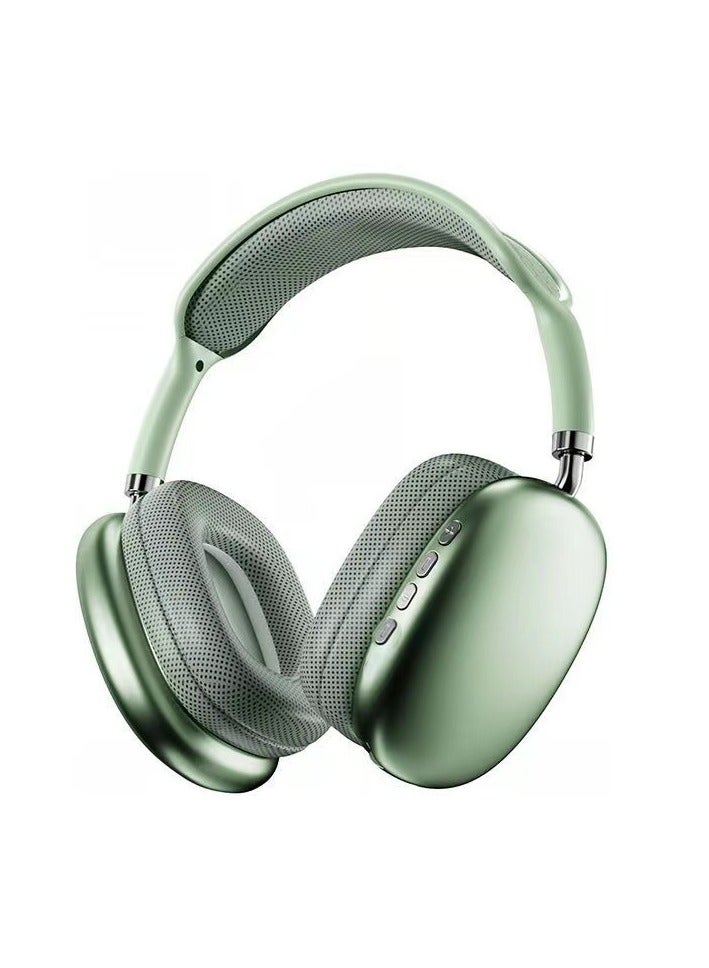 بي 9 سماعات رأس لاسلكية بتقنية بلوتوث 5.0 - تصميم قابل للطي فوق الأذن، صوت عالي الدقة، تقليل الضوضاء، ميكروفون مدمج - Image 1