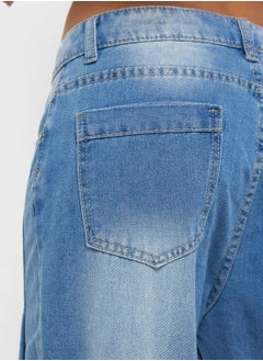 Ginger Mid Rise Wide Leg Jeans  - Image 5
