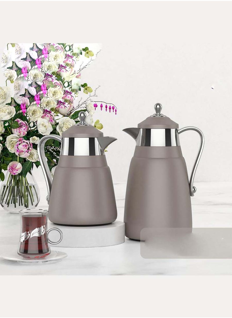 MARS Q A set of thermos for tea and coffee, 1.0/0.5 liters  - Image 2