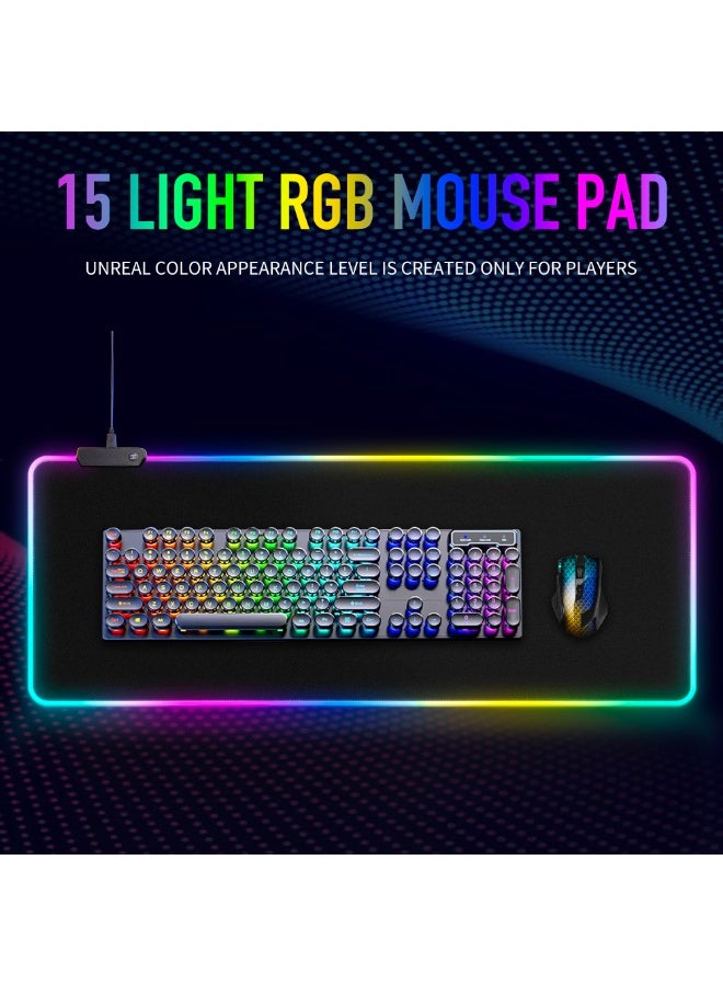 Large LED RGB Mouse Pad  - Image 1