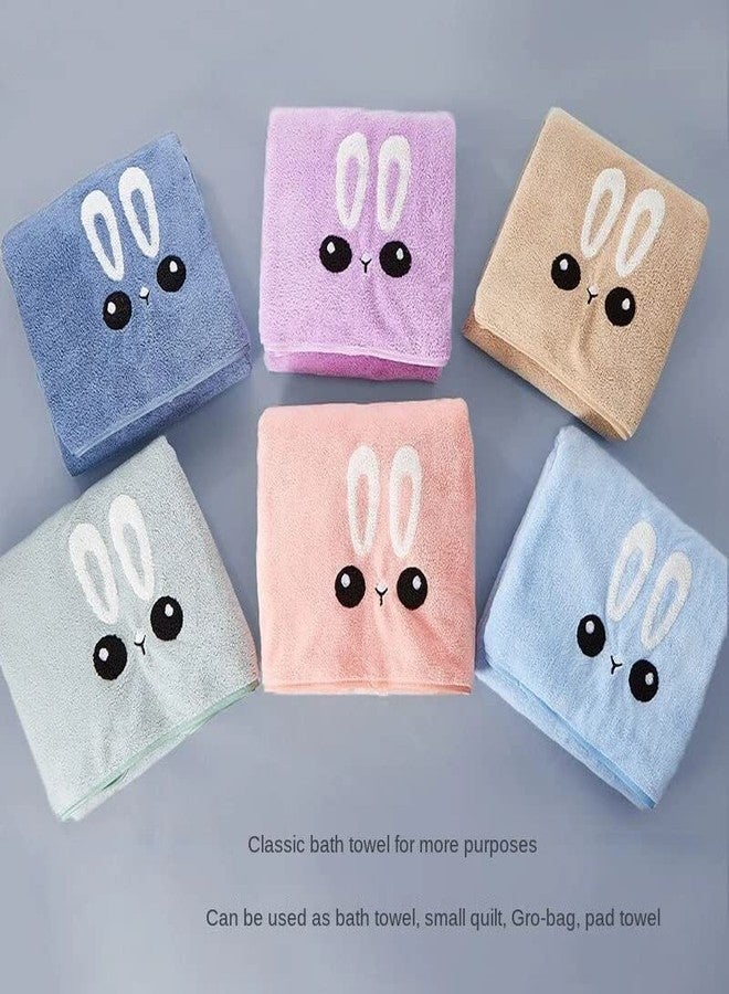 Wavva® Baby Bath Towel New Born to 5 Years Soft Wrapper Micro Fleece Cum Towel for Baby Boys and Baby Girls (Pack of 1) (Color May Delivered As Per The Availability of The Stock.) - Image 4