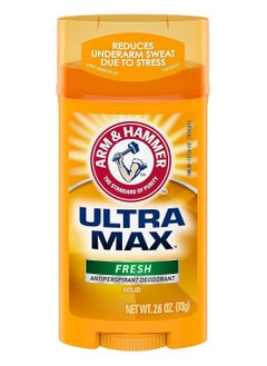 Arm & Hammer Ultra Max Antiperspirant Deodorant Fresh from Arm & Hammer 73g  - Image 1