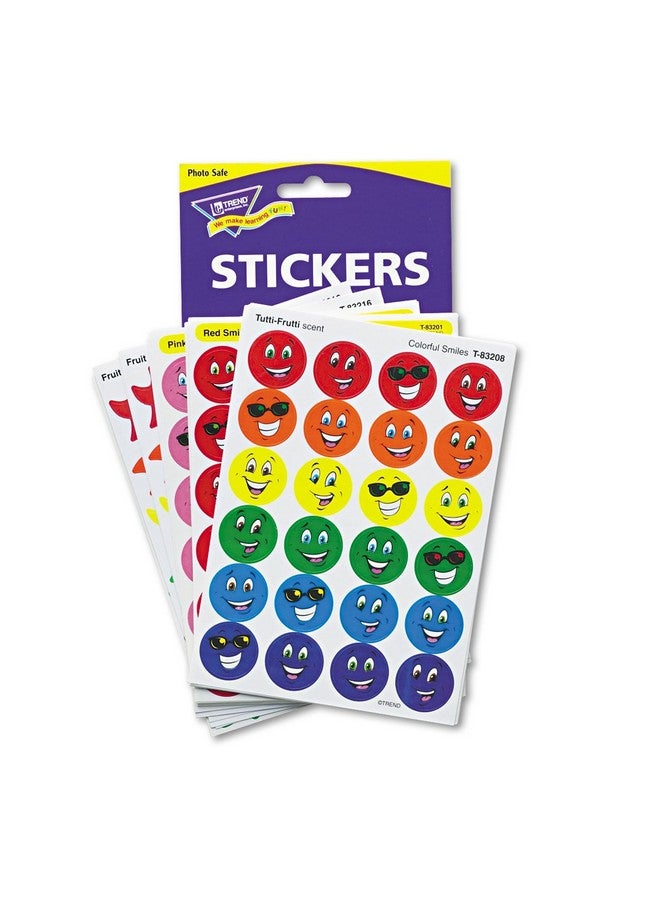 , Inc. T-83905 Smiles & Stars Stinky Stickers Variety Pack, 648/Pack