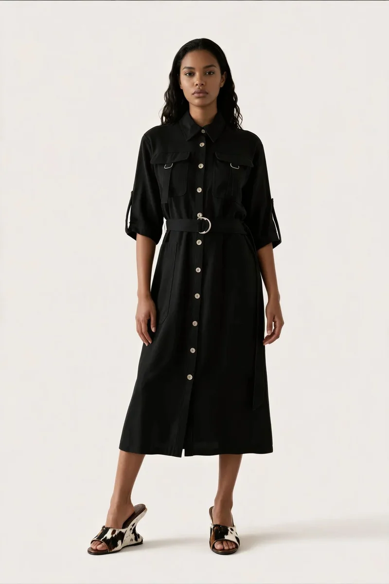 Jennyfer Cotton-Viscose Maxi Dress