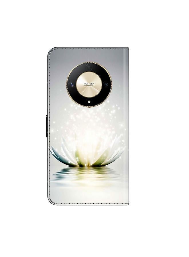 S-TOP Case For Honor Magic6 Lite Crystal 3D Shockproof Protective Leather Phone Case - Image 4