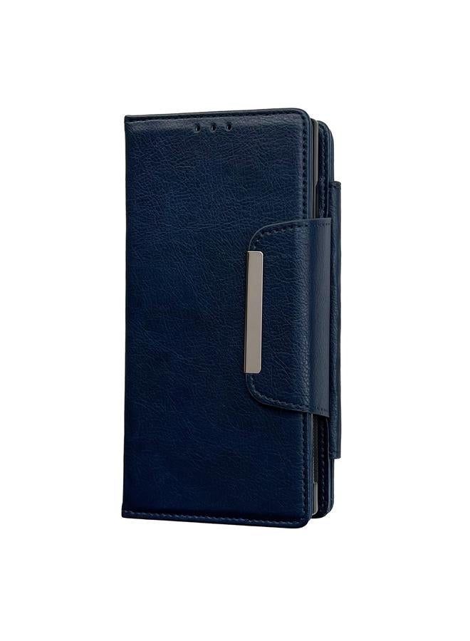 اس-توب جراب جلدي متعدد الوظائف لهاتف Samsung Galaxy S21 Ultra 5G مع محفظة لـ 7 بطاقات - Image 2