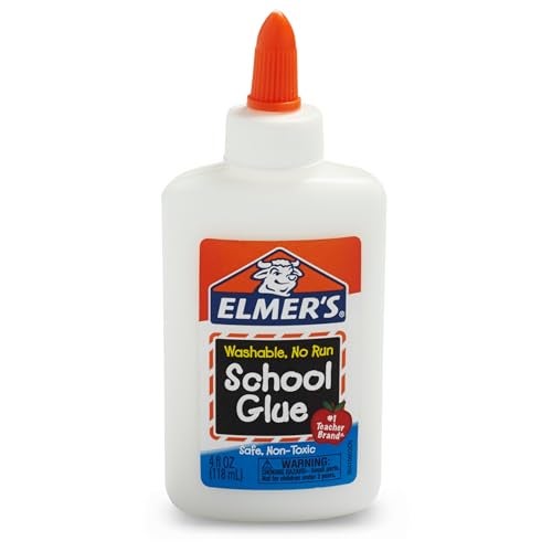 ELMER'S Elmers Liquid School Glue Washable Safe and Nontoxic 4oz 1 Count Back to School Supplies - Image 1