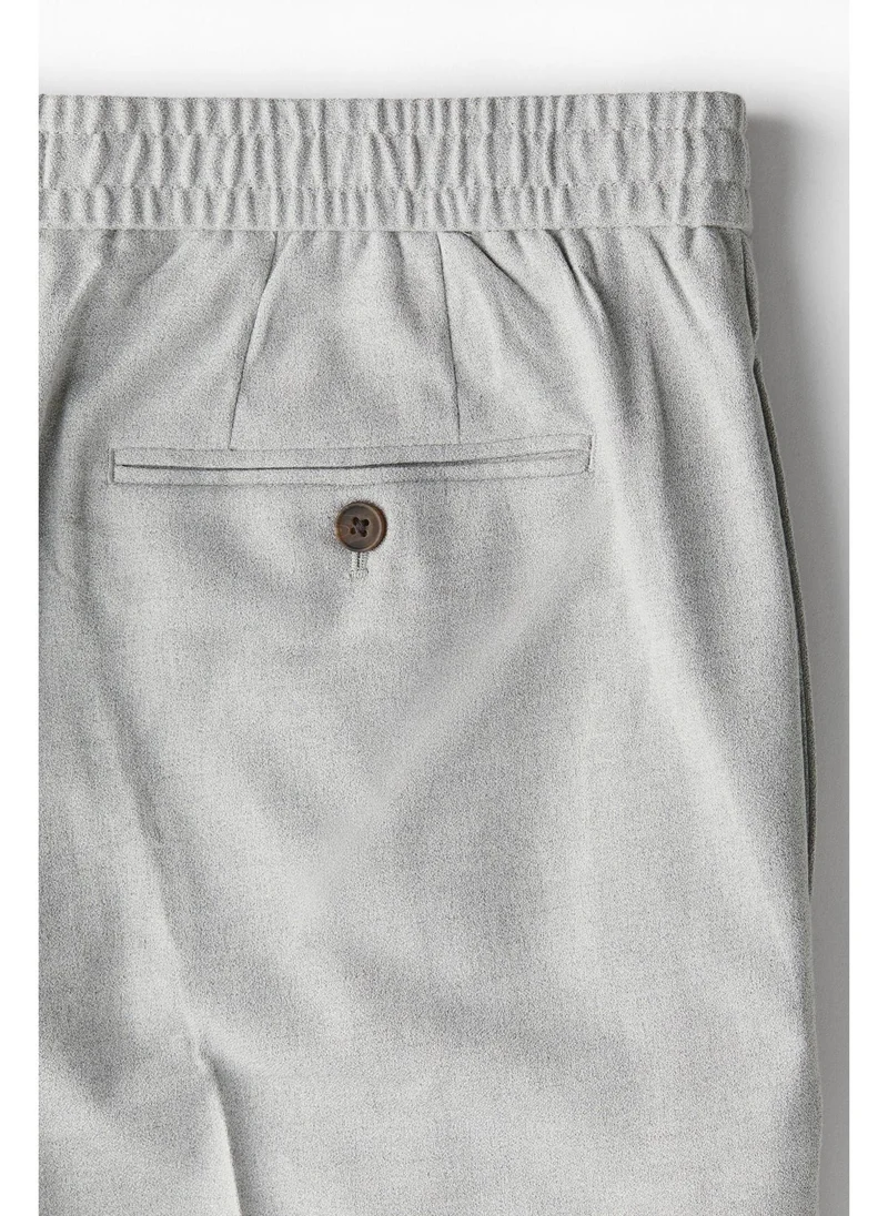 اتش اند ام Regular Fit Crease-leg trousers