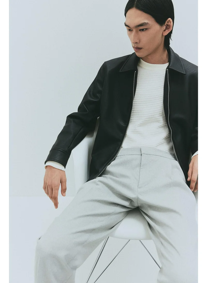 H&M Regular Fit Crease-leg trousers