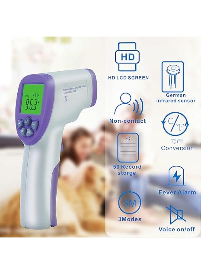 ترمومتر عالي الدقة بالأشعة تحت الحمراء – جهاز قياس حرارة الجبهة للأطفال والرضع بدون لمس، سريع ودقيق - Image 5