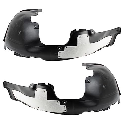 TRQ Front Inner Fender Liner Set Compatible with 2017-2018 Hyundai Elantra HY1248158 HY1249158 - Image 1