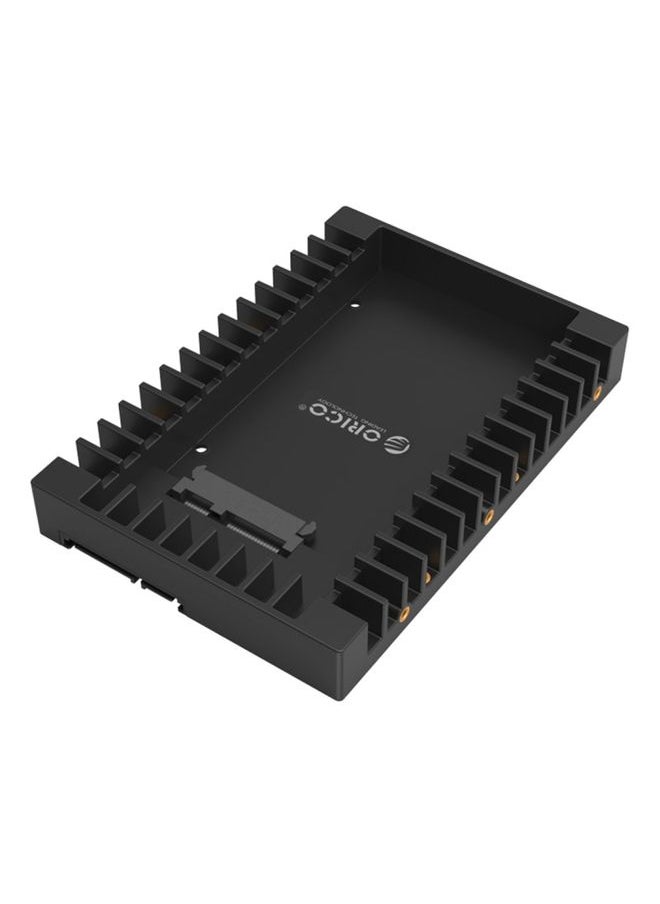 BURAQ ORICO 1125SS SATA 3.0 Fast Transfer Speed 2.5 to 3.5 inch Hard Drive Caddy / Convertor Enclosure(Black)  - Image 2