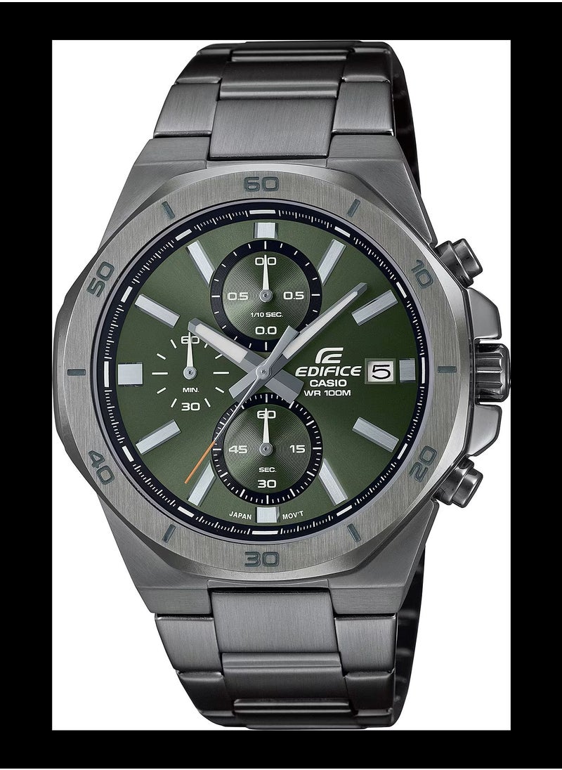 CASIO ساعة إيديفيس ستاندرد كرونوغراف للرجال EFV-640DC-3A  - Image 3