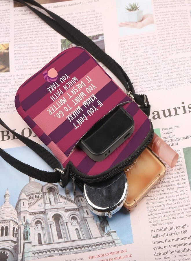 PLITI Cute Cat Crossbody Bag Princess Movie Inspired Gifts Cartoon Cat Lover Gift Fairy Tales Gift (Path Take ZCbag) - Image 3