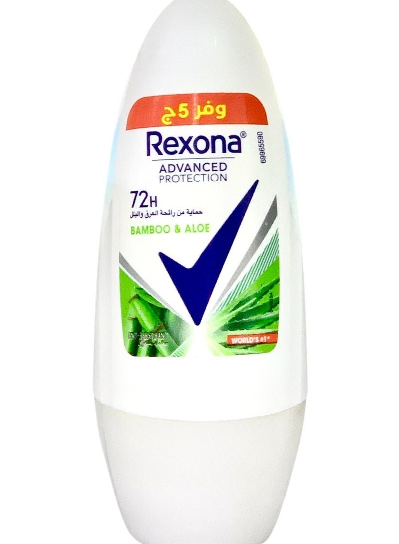 Rexona Women Antiperspirant Deodorant Bamboo Freeze Roll On 50Ml
