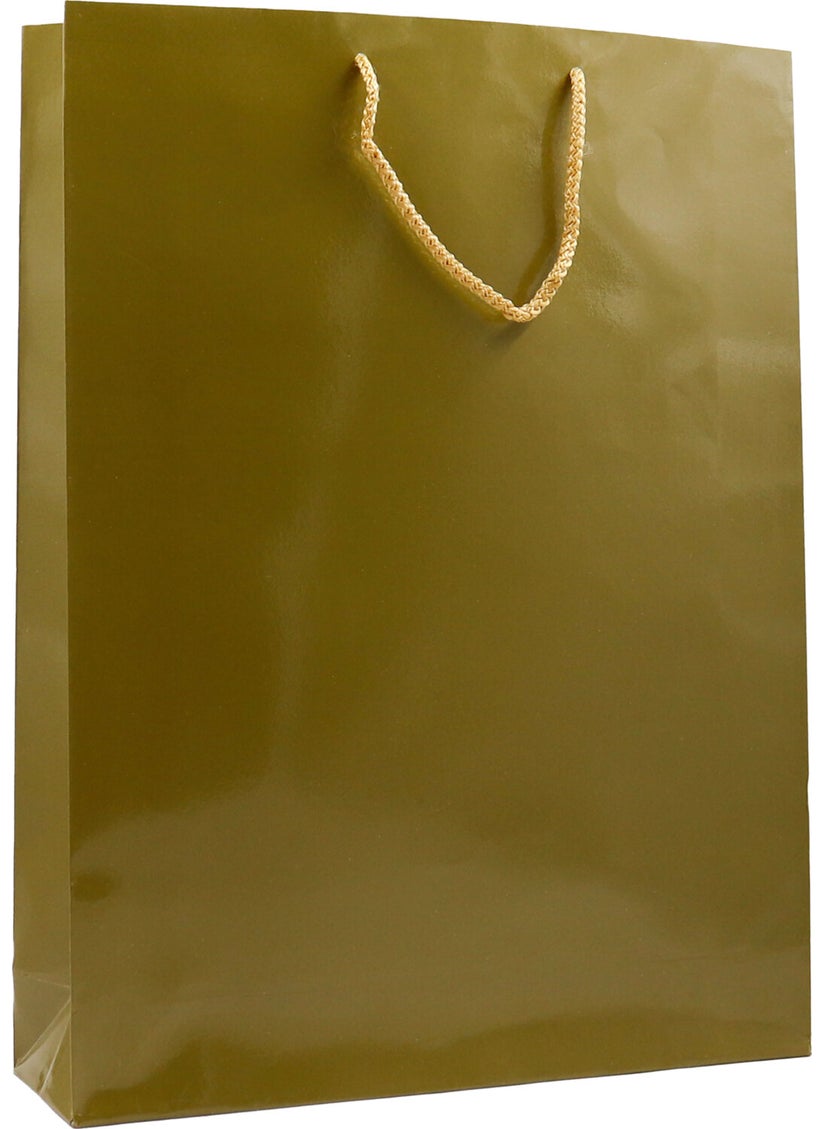 Repro Design Gold Premium Cardboard Bag 35 x 45 x 9 cm Cardboard Bag 2 Pieces  - Image 1