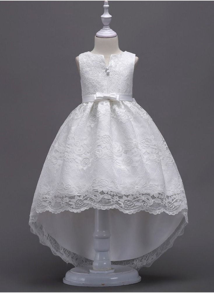 Best Gift Fashion Flower Kids Party Dress For Girl Children Costume Dress Elegant Embroidery Princess Dresses Vestido Girls Evening Clothes  - Image 2