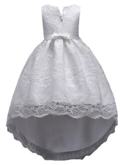 Best Gift Fashion Flower Kids Party Dress For Girl Children Costume Dress Elegant Embroidery Princess Dresses Vestido Girls Evening Clothes  - Image 1