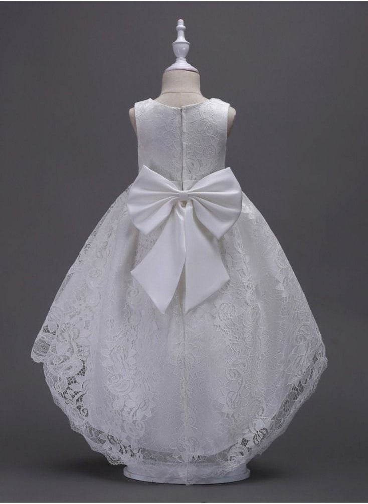 Best Gift Fashion Flower Kids Party Dress For Girl Children Costume Dress Elegant Embroidery Princess Dresses Vestido Girls Evening Clothes  - Image 3