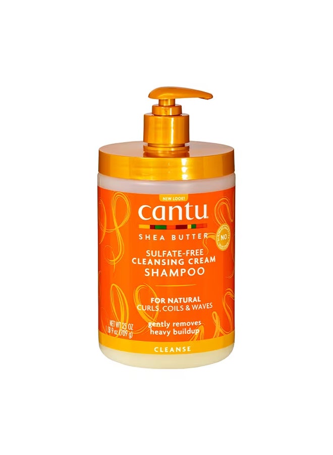 Cantu Natural Hair Cleansing Cream Shampoo Multicolour 709ml - Image 1