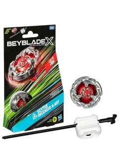 BeyBlade Beyblade X Scythe Incendio 4-60T Starter Pack Set with Balance Type Right-Spinning Top and Launcher; Battling Top Toys for 8 Year Old Boys and Girls  - Image 4