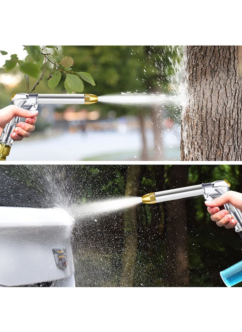 XiuWoo 15m Outdoor Hose Reel Box, Garden Easy to Install High-Pressure Water Gun Metal Car Wash Water Set for Car Patio Cleaning Yard Farm and Patio  - Image 2