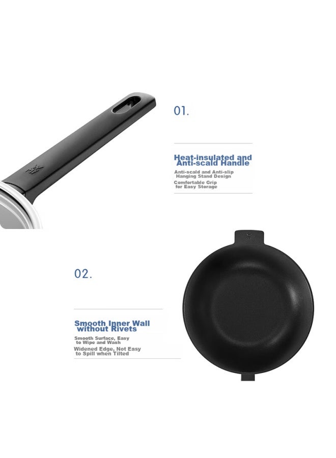 Wmf German Futenbao Non-stick Frying Pan, Flat Bottom Pan, Multi-functional Skillet For Home Use, Starry Sky Design, 26cm, Kitchen Essential - Image 2